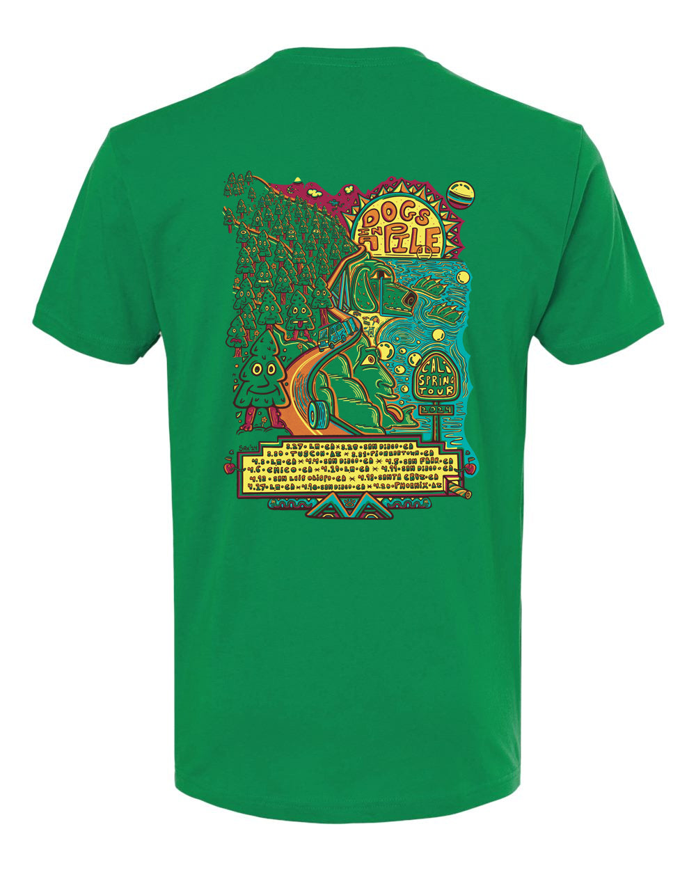 California Tour Shirts