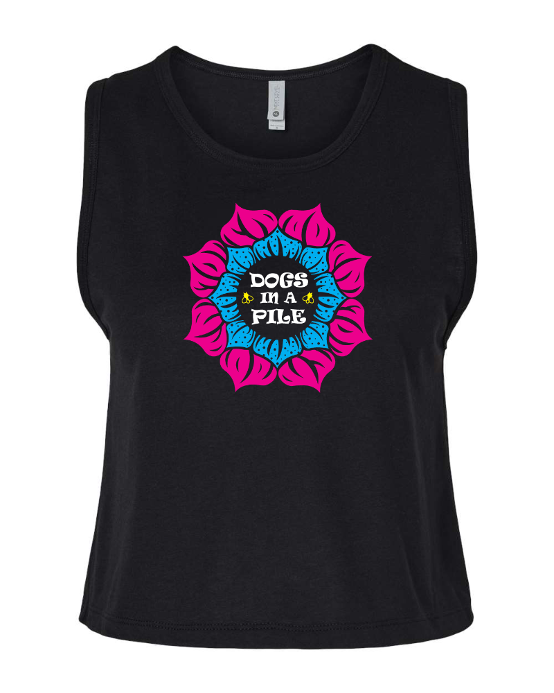 Bloom Ladies Cropped Tank Top