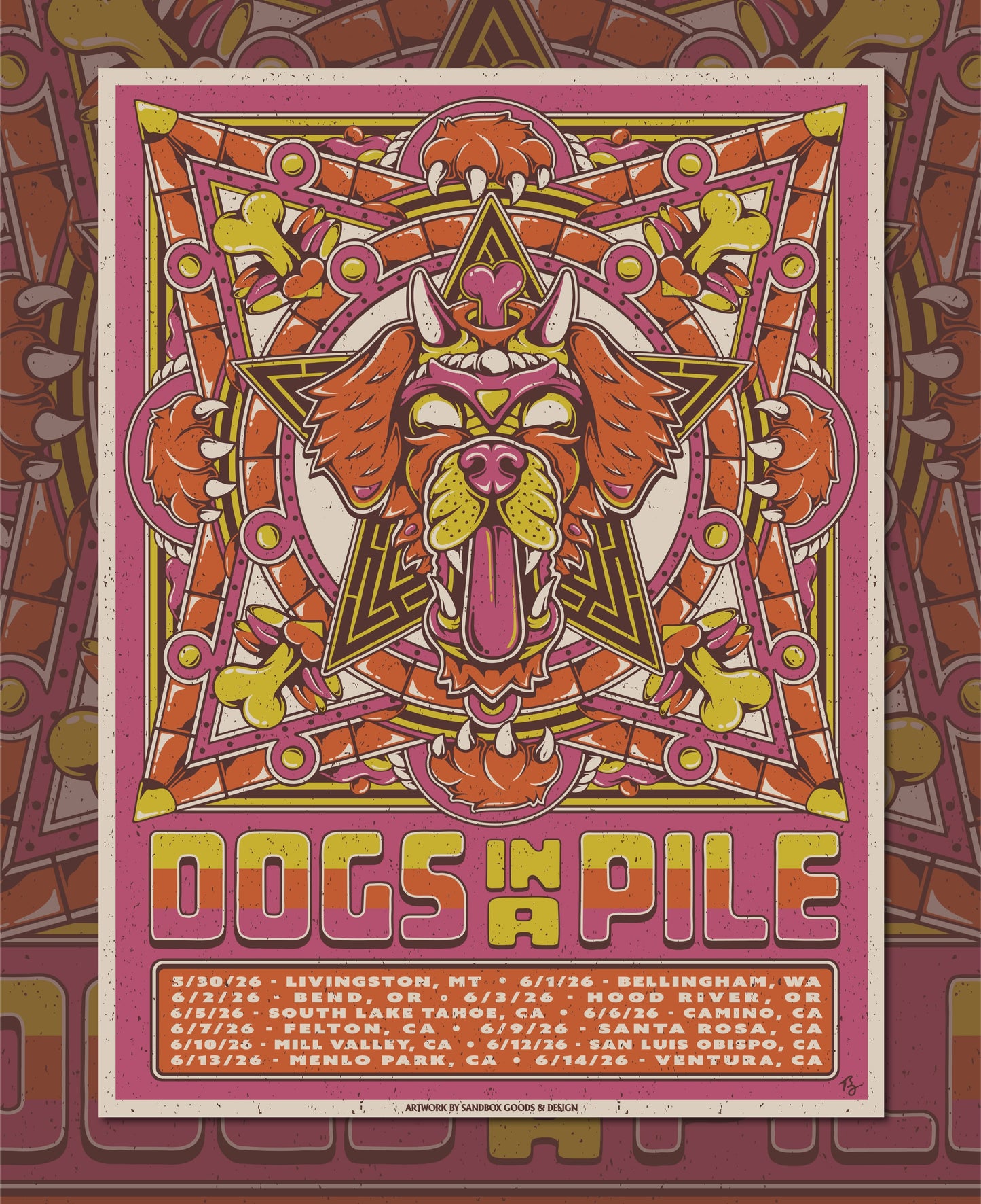 Summer 2026 Tour Poster