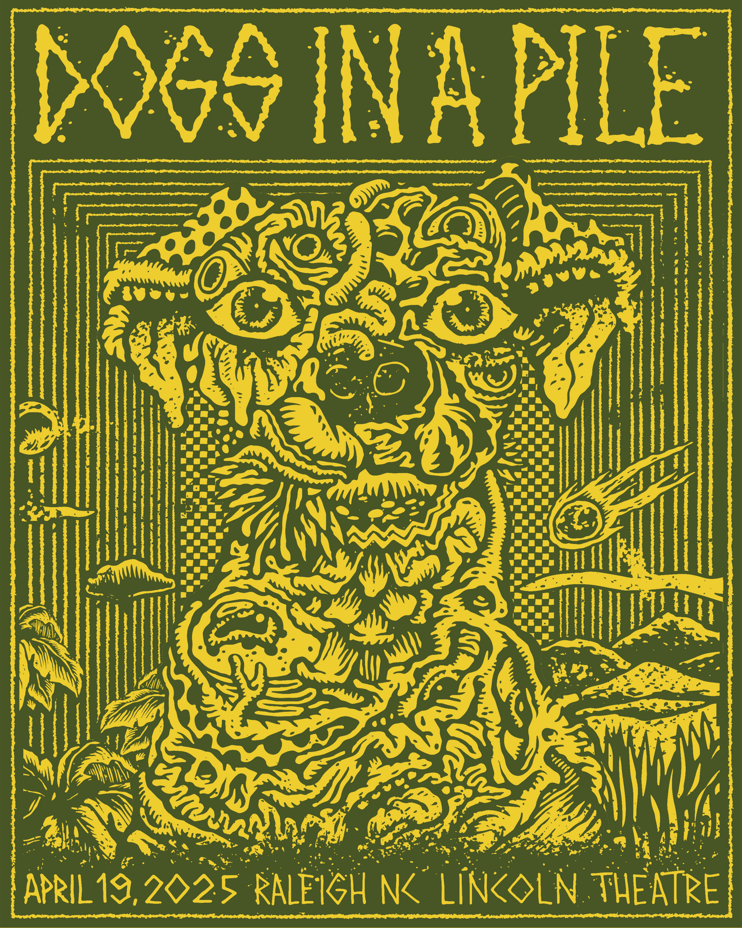 Raleigh, NC 8 * 10 Show Print