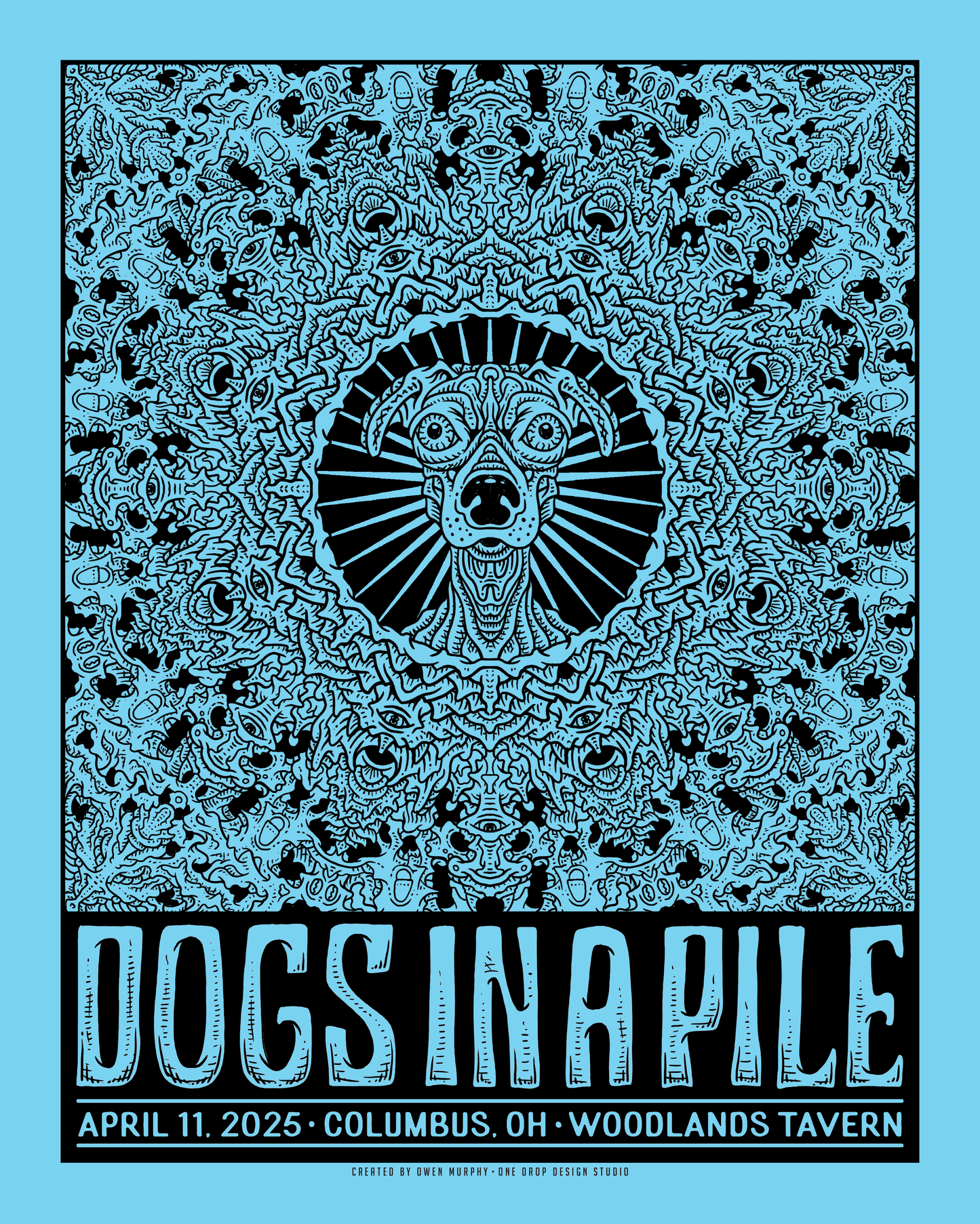 Columbus, OH 8 * 10 Show Print