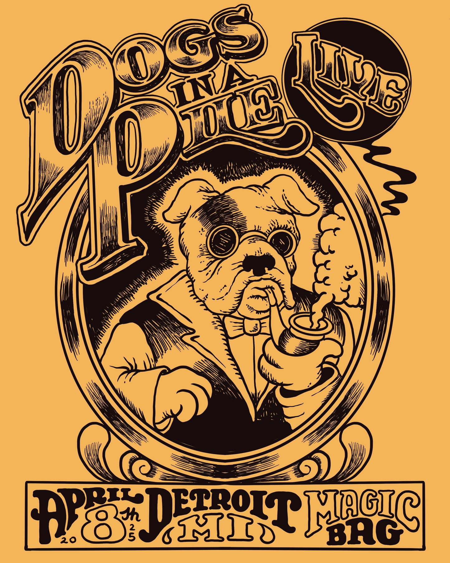 Ferndale, MI 8 * 10 Show Print