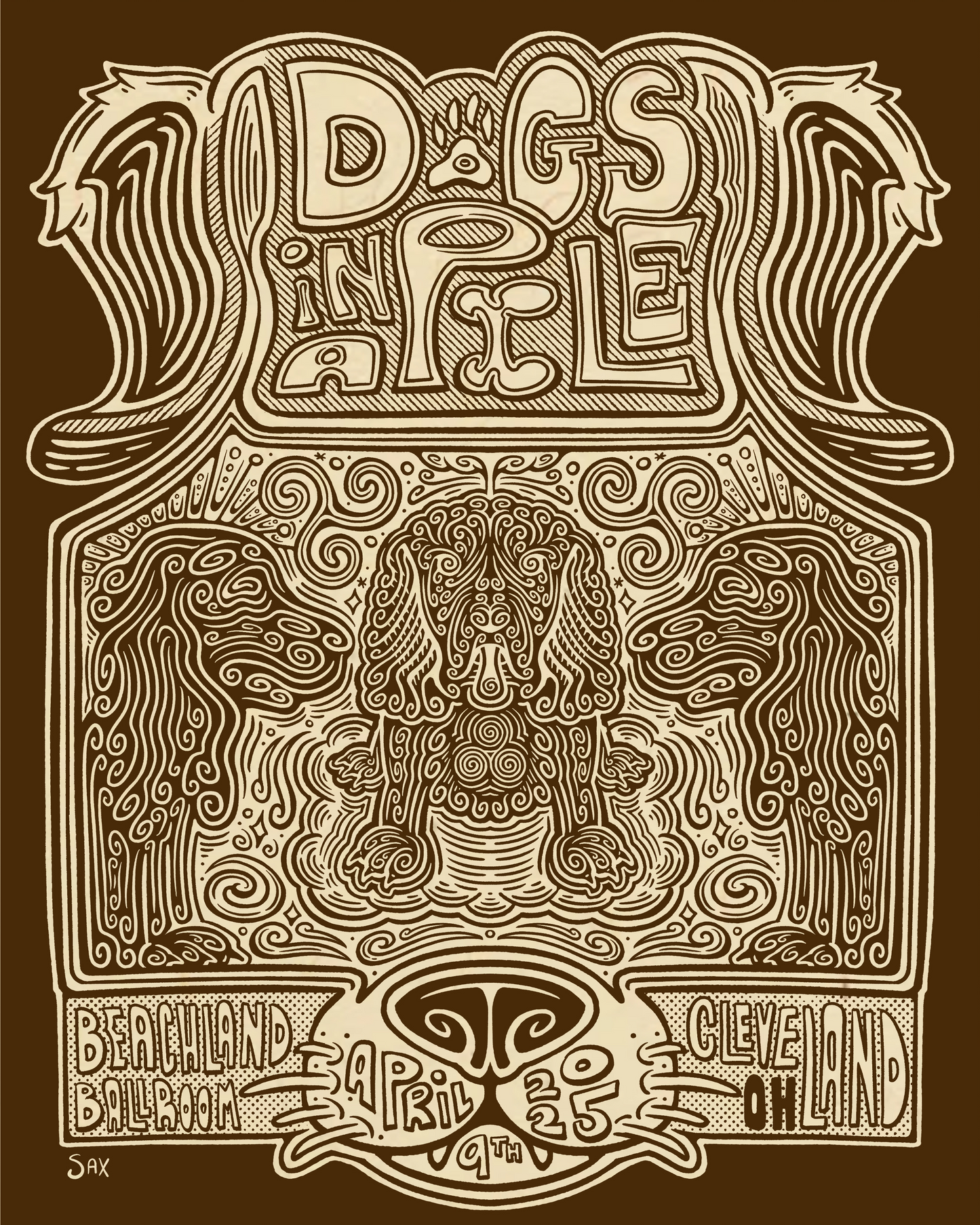 Cleveland, OH 8 * 10 Show Print