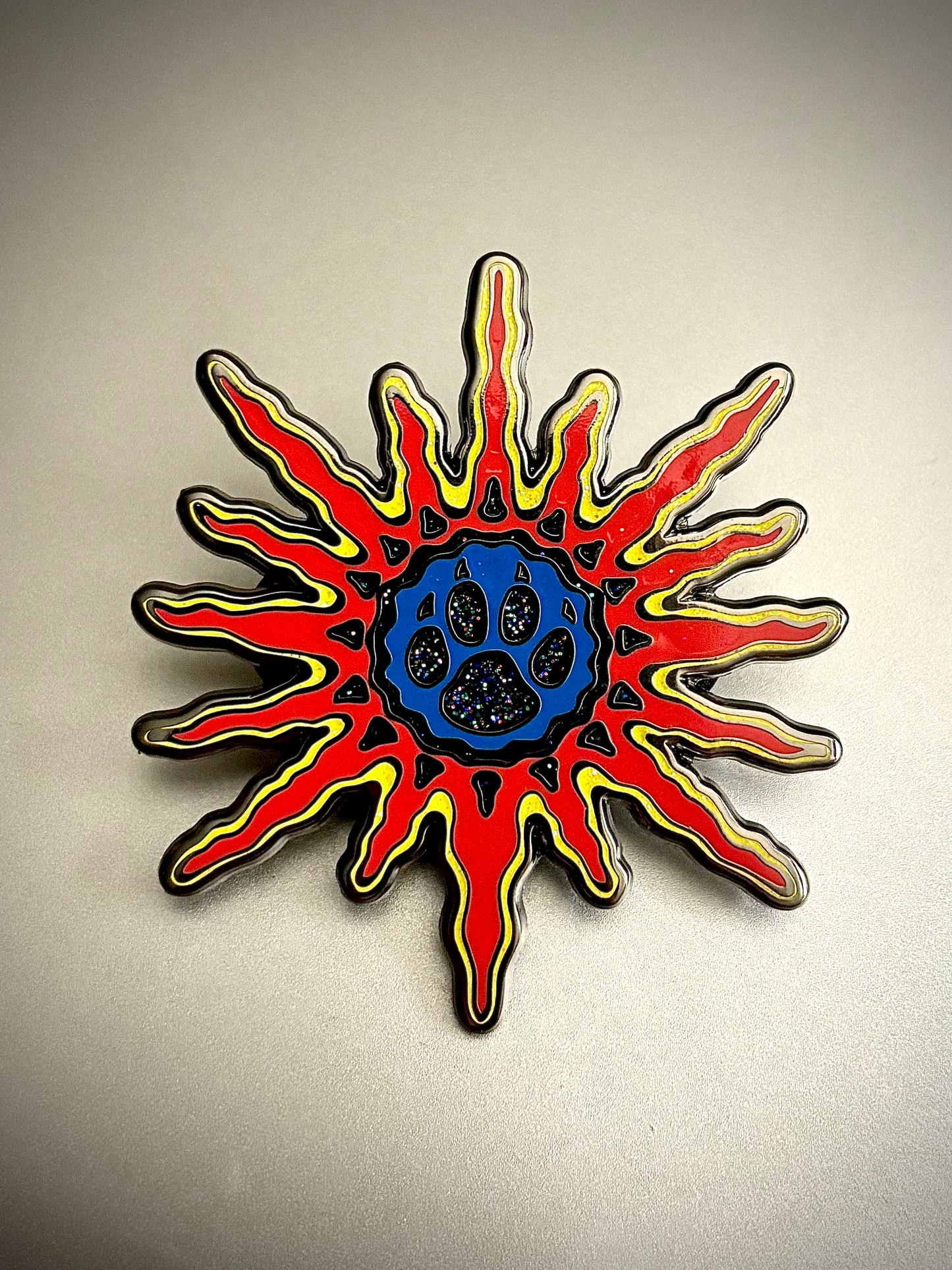 Red Logo pin
