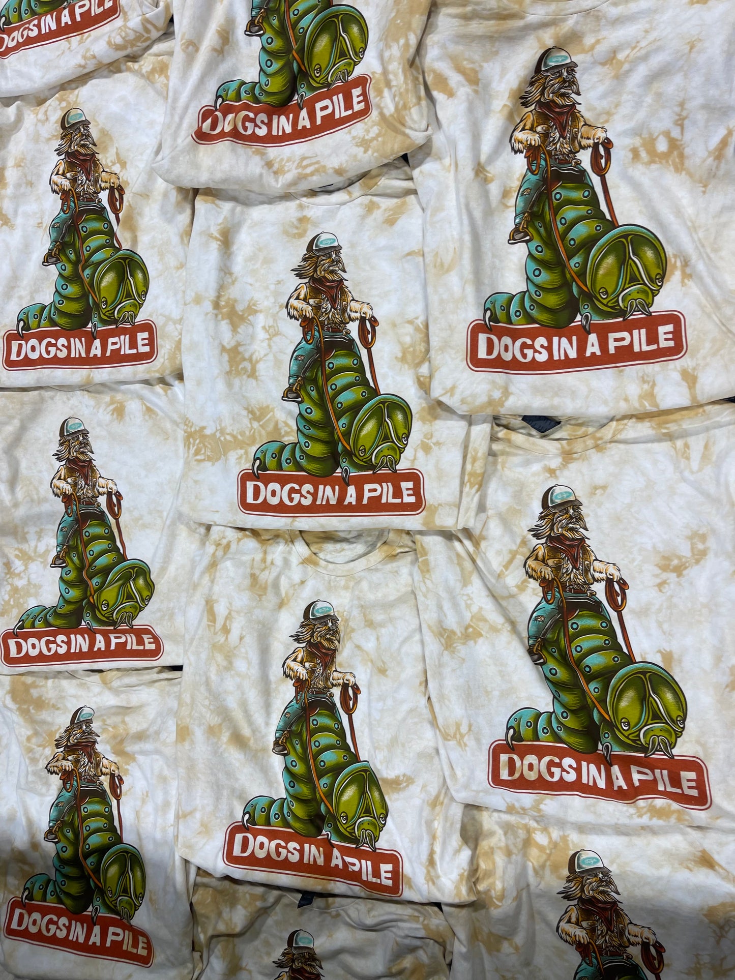 Tie Dye Inchworm Tee