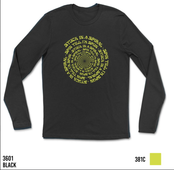Spun Long Sleeve Tee Shirt