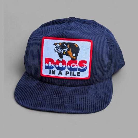 5 Panel Patched Corduroy Hat