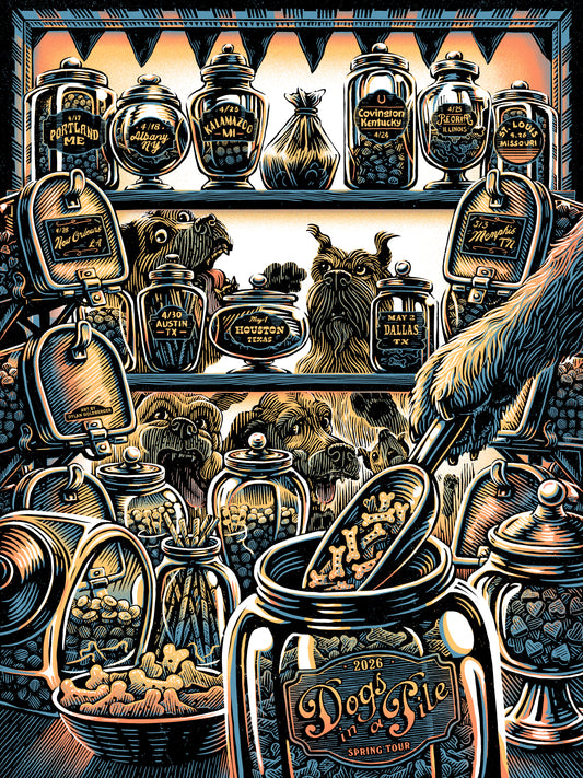 Spring 2026 Foil Tour Poster