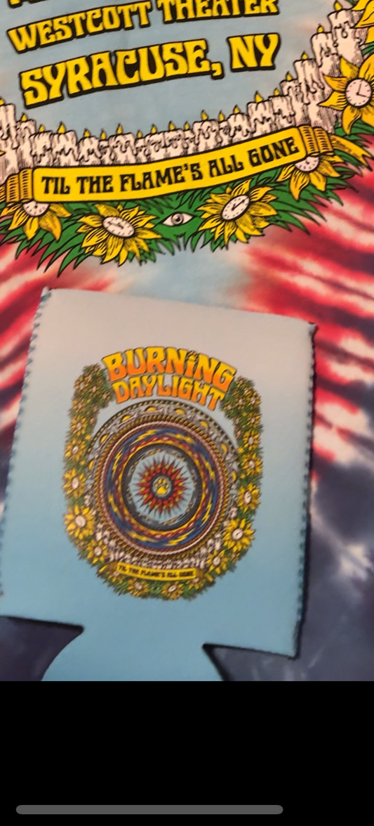Burning Daylight Festival Koozie
