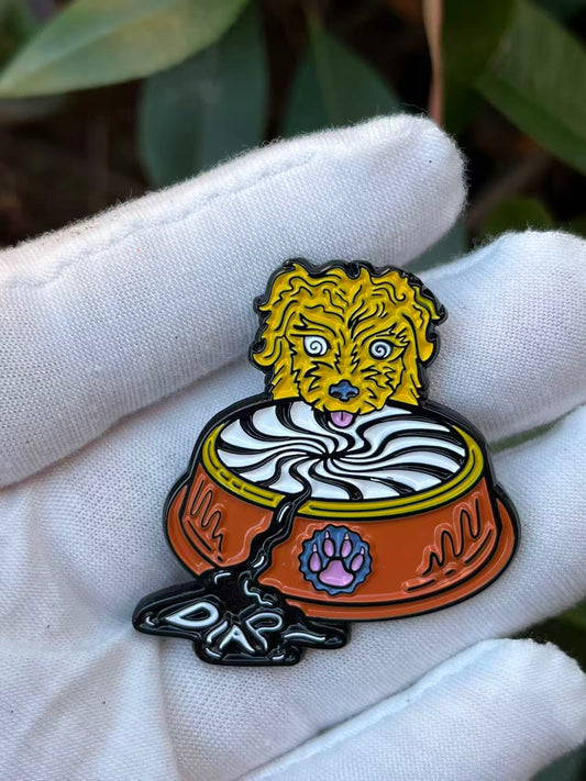 Dog Bowl Pin