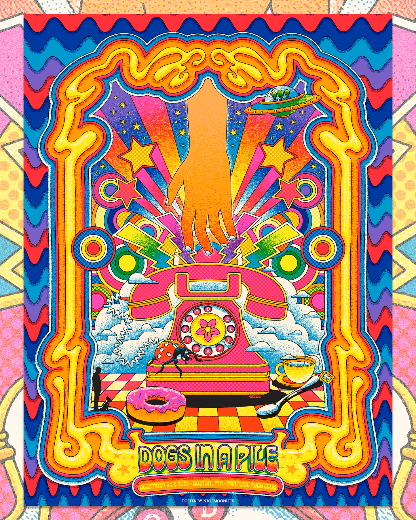 Paradise Rock Club - Boston, MA Show Print