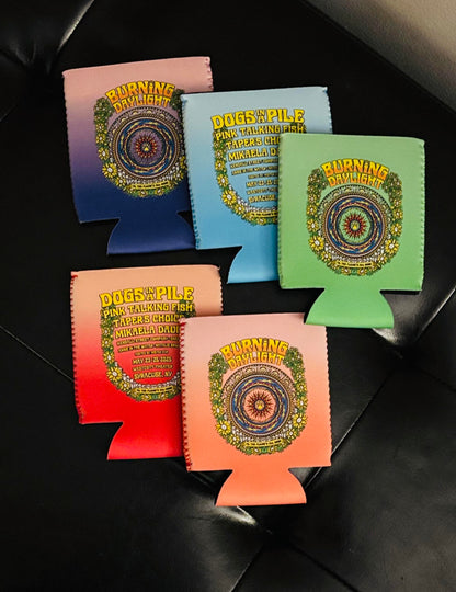 Burning Daylight Festival Koozie